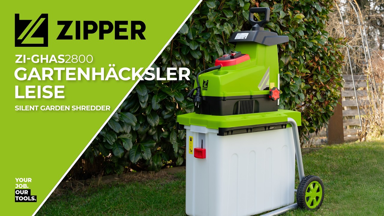 ZIPPER Häcksler / shredder ZI-GHAS2800 (official ZIPPER)
