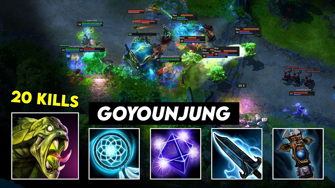 HON Reborn Slither - goyounjung 20 Kills