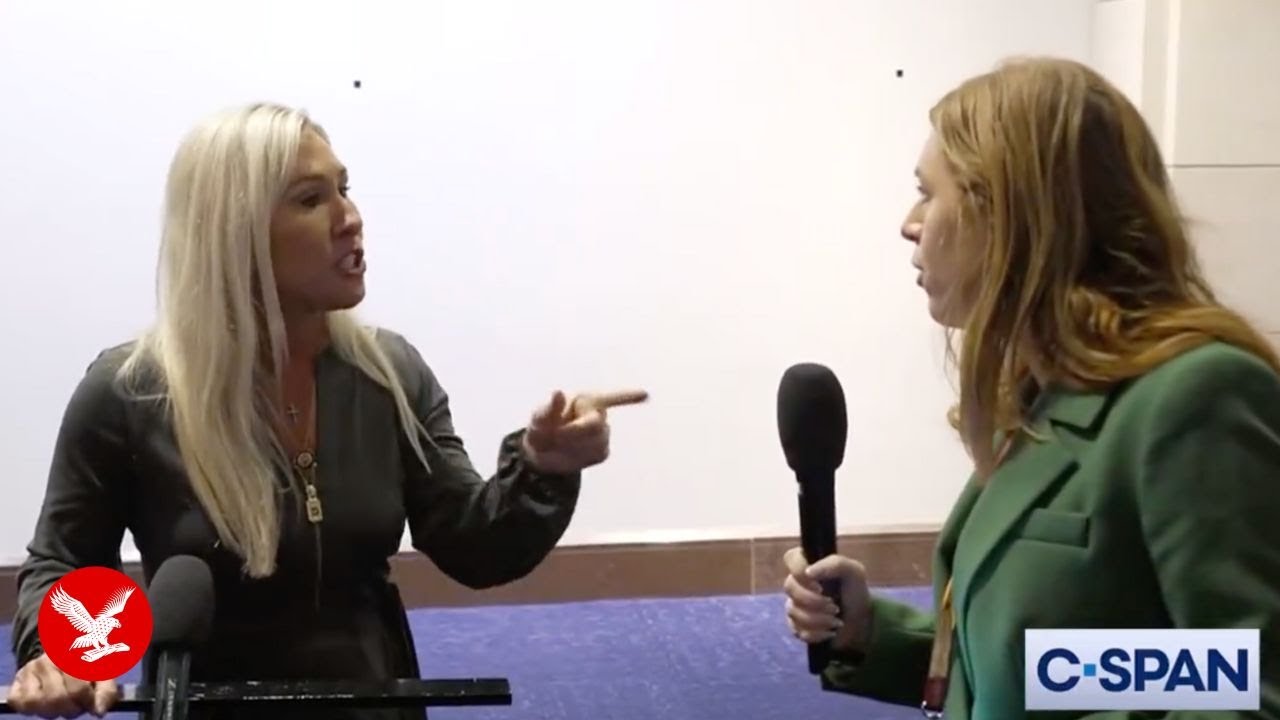 Marjorie Taylor Greene gets into shouting match with British reporter over Signalgate scandal