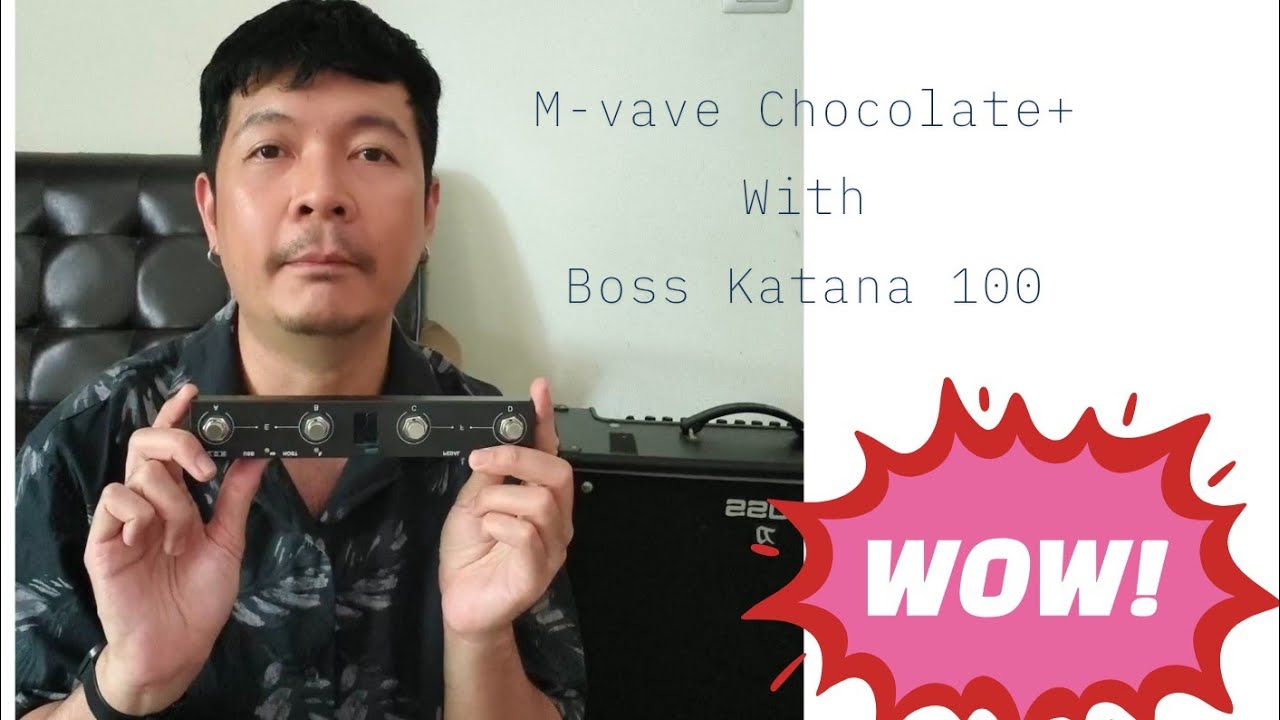 ใช้ Mvave Chocolate Plus เป็น Foot Control ให้ Boss Katana100