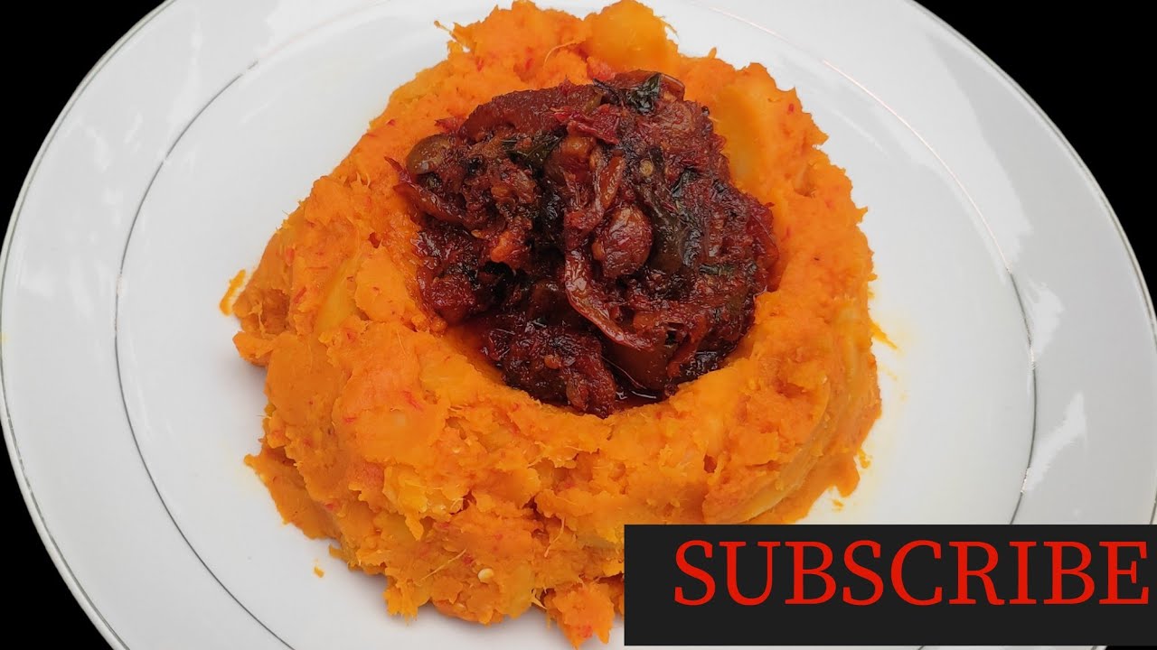 The Only Yam Porridge Recipe you Need | Asaro with Pepper Sauce