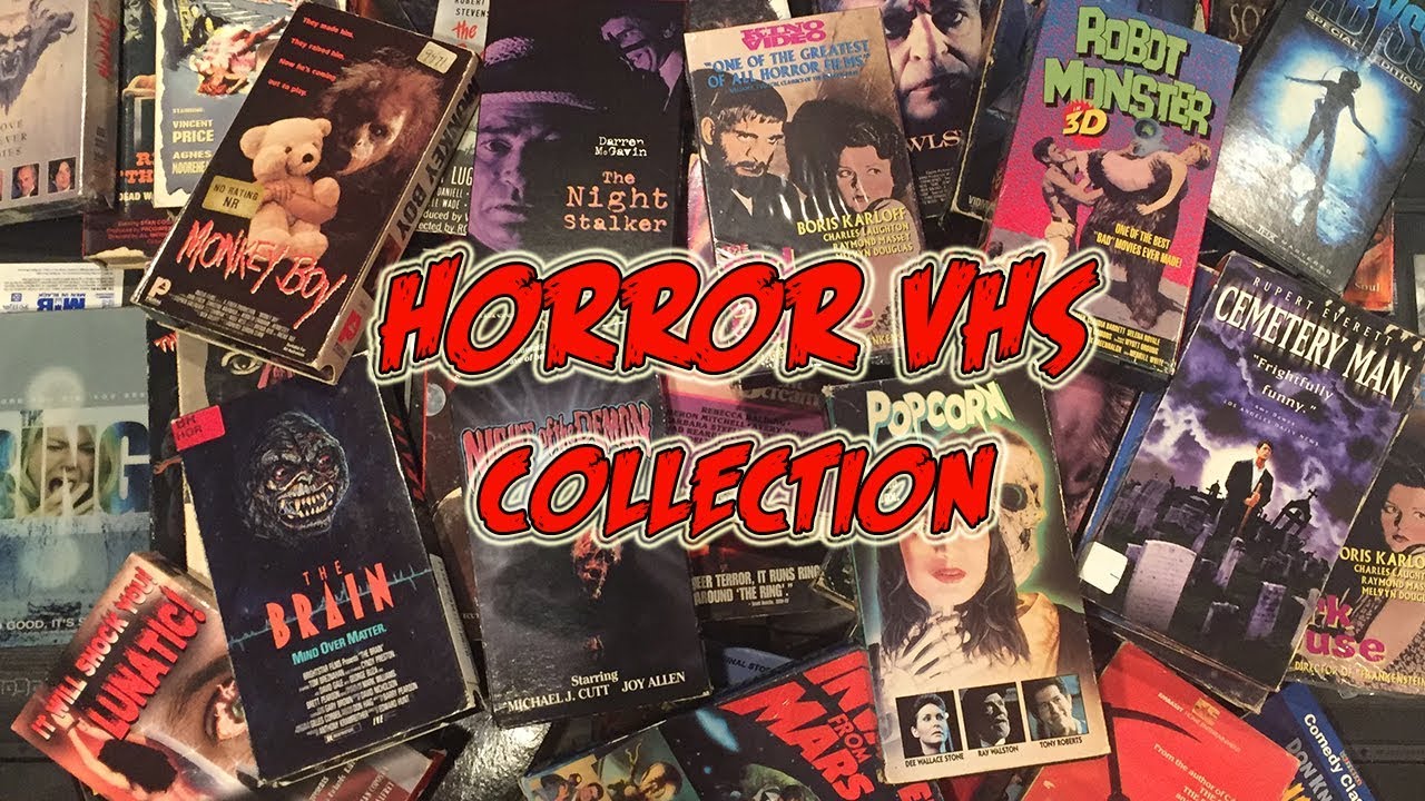 HORROR VHS COLLECTION! | Buddy Candela