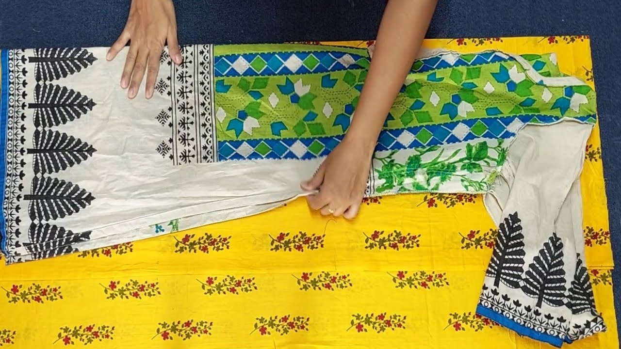 দুনিয়ার সবচেয়ে সহজ নিয়মে কামিজ কাটিং মাত্র ৩ মিনিটে Kameez Cutting Only For 3 Minute