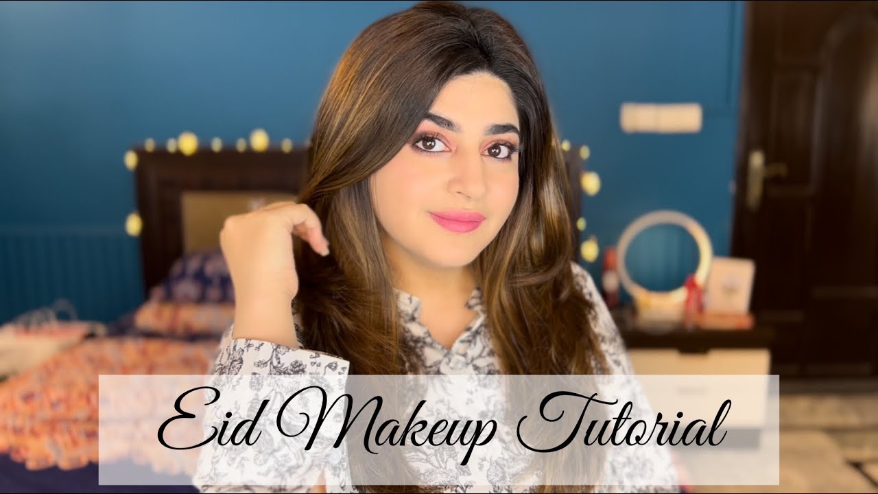 Eid Makeup Tutorial | Rose Gold Smokey Eyes With Soft Pink Lips | GLOSSIPS