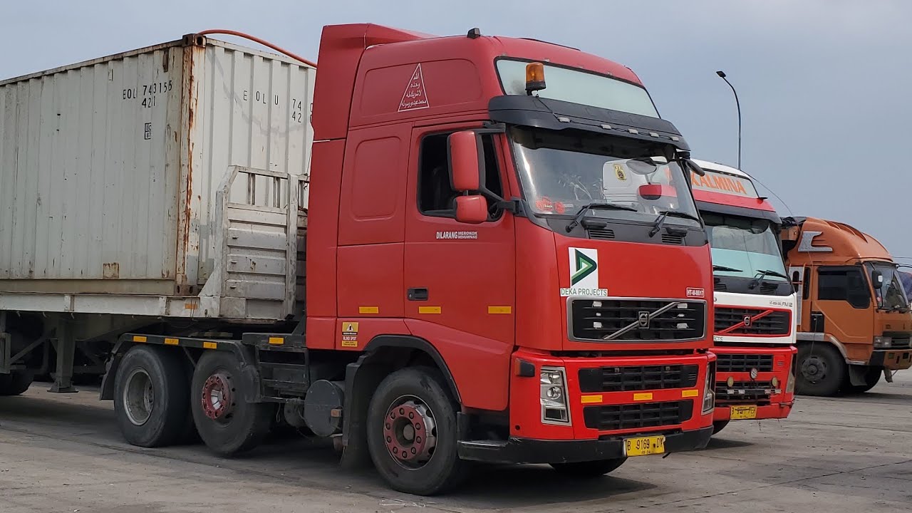 Akhirnya Bertemu dengan Volvo FH13 Maxalmina di Kandang Sendiri.