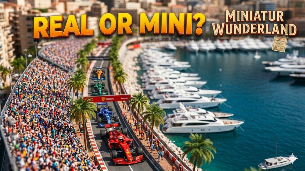 Is This Monaco REAL? 😳 Monaco F1 Track in Miniature! | Miniatur Wunderland Hamburg