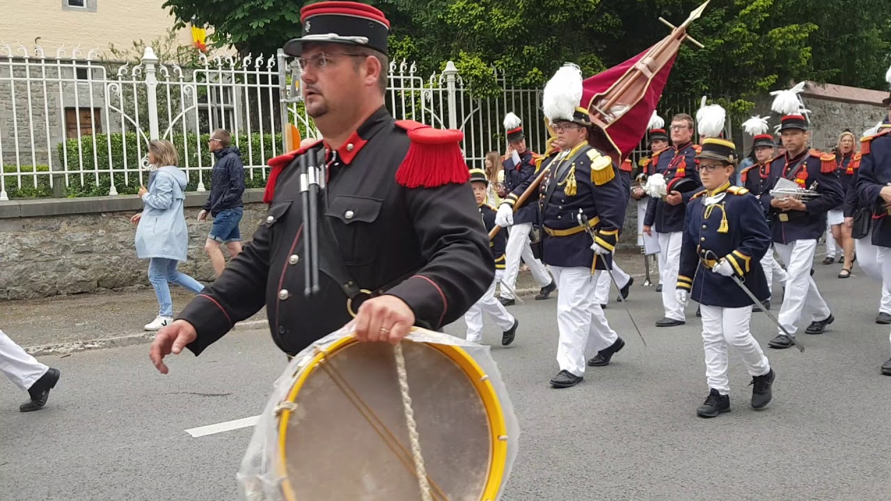 Marche Sainte Rolende 2019 Lundi de Pentecôte Gerpinnes centre 52 les compagnies vers le Sartia