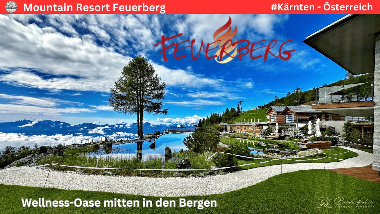 Mountain Resort FEUERBERG - Kärnten Österreich Wellness in den Wolken im Skigebiet Gerlitzen Alpe