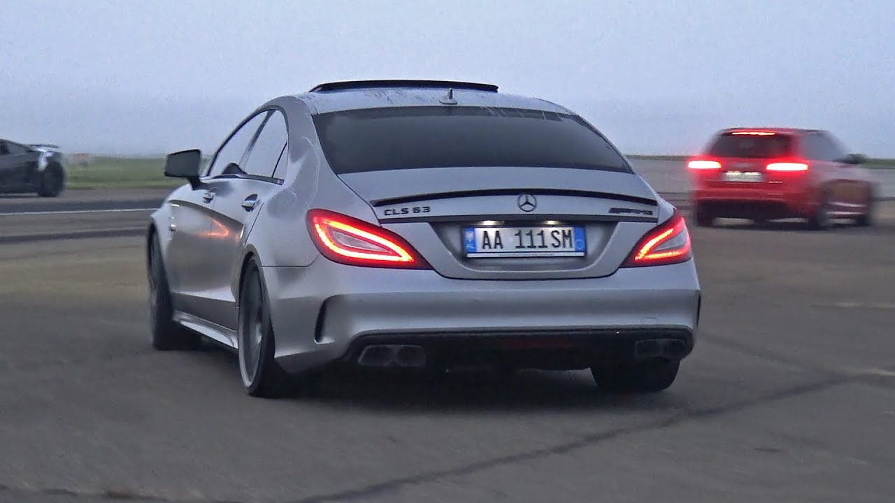 BRABUS Mercedes-Benz CLS63 S AMG La Performance! REVS + DRAG RACING!