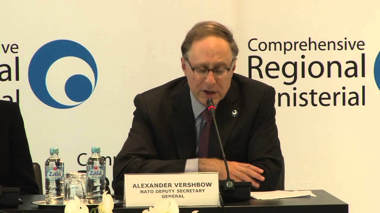 A-5, Press Conference, NATO Deputy Secretary General H.E.  Mr. Alexander Vershbow, 2.10.2013