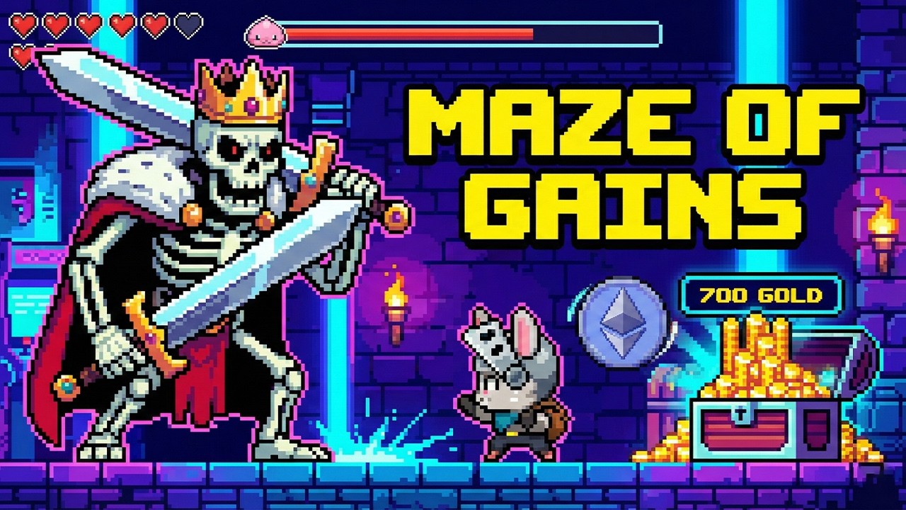 ⚡ НОВАЯ P2E БОМБА 2026 НА ABSTRACT! Зарабатывай в моменте в Maze of Gains