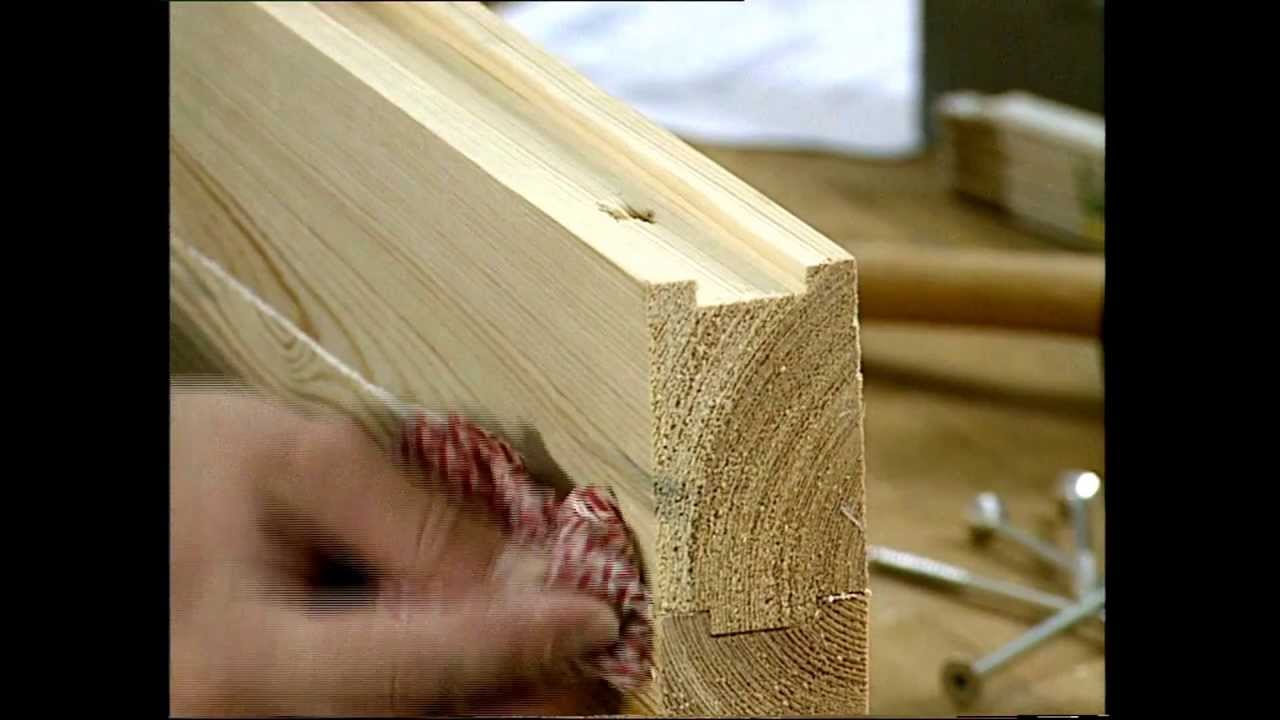 Video: Holz-Bausystem f&uuml;r Hobbyschreiner, gedreht in Dietramszell (Filmproduktion Hans Fries)