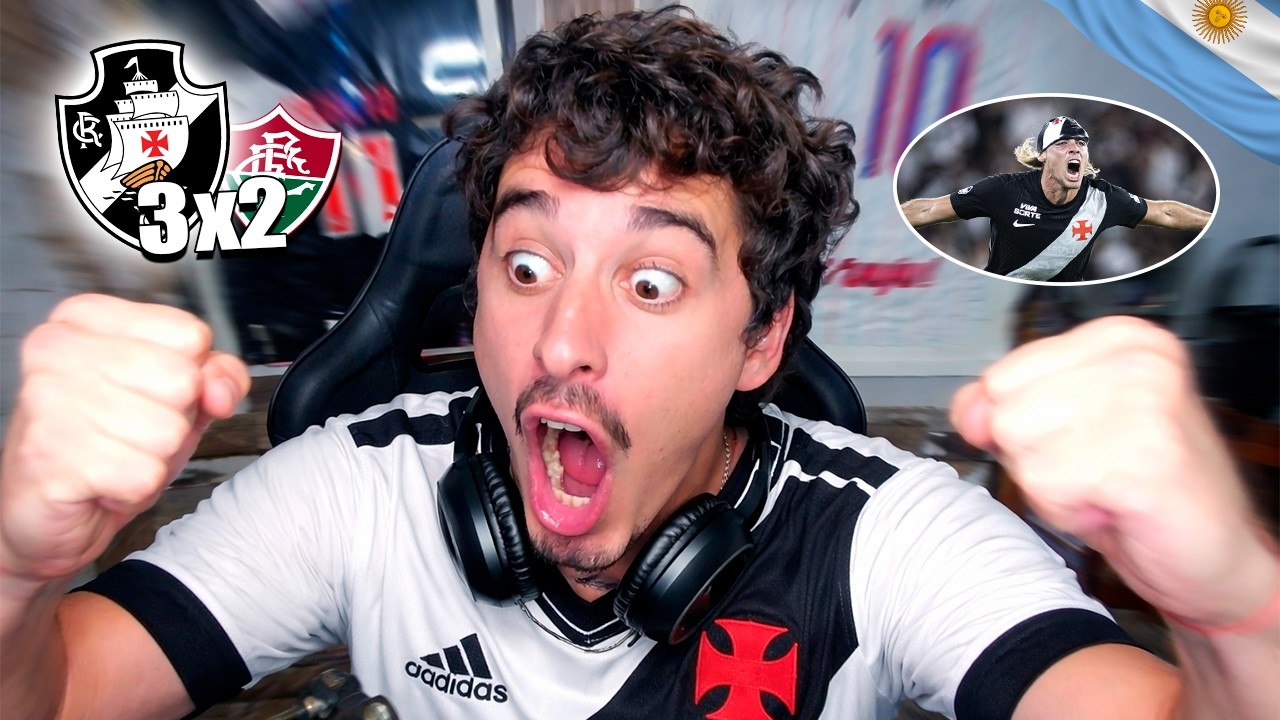 É O TIME DA VIRADA | Fluminense 2x3 VASCO | Mirito 🇦🇷