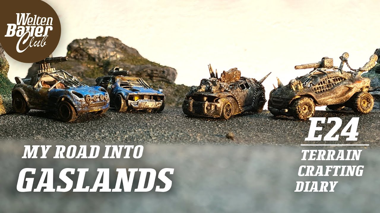 My start into Gaslands - let's build 2 basic teams