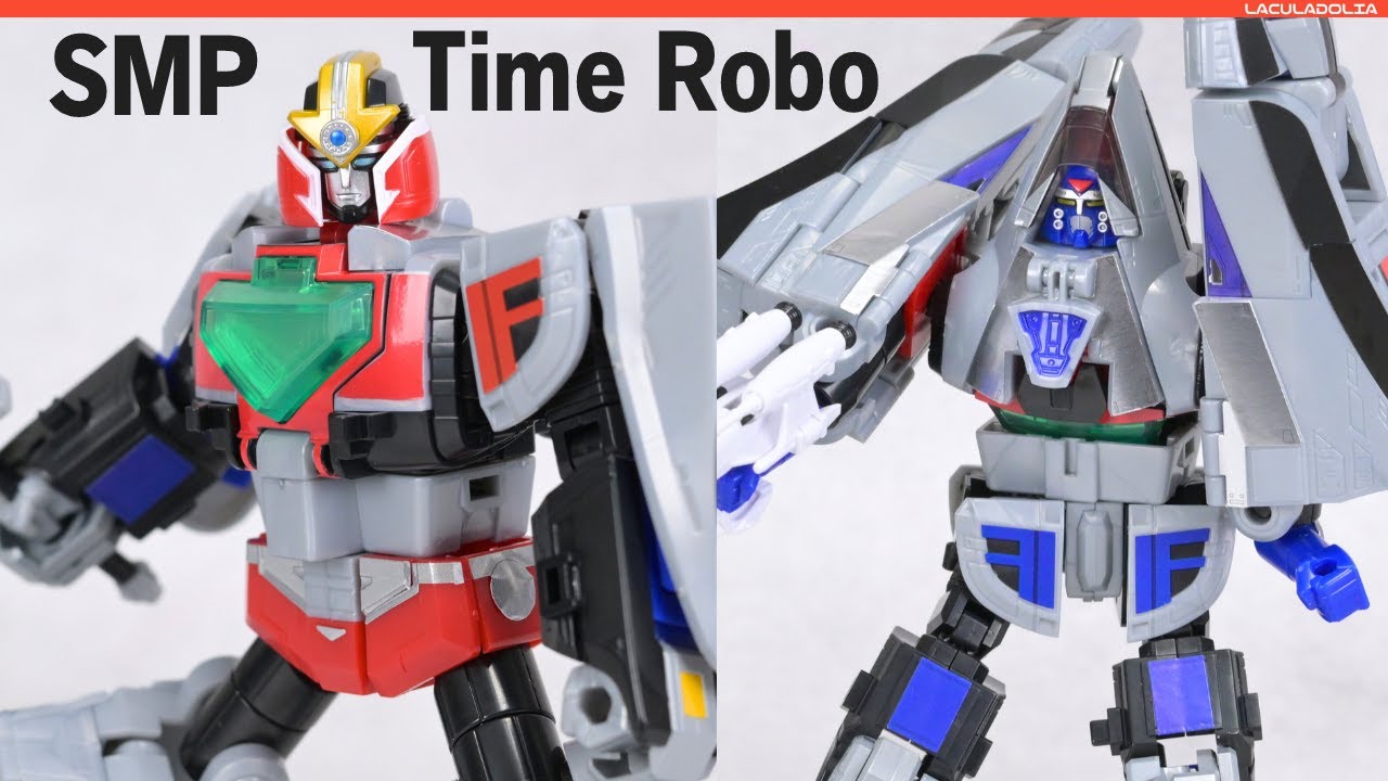 【Eng sub】可動 + 三段変形！ SMP タイムロボで遊ぶ！SMP Time Robo Timeranger TimeShadow supersentai  review【タイムレンジャー】