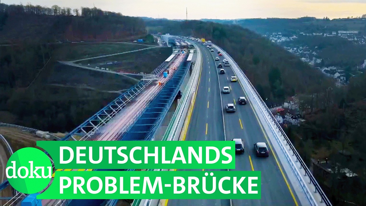 1.000.000€ Schaden am Tag: Riesen-Baustelle Rahmedetalbrücke I WDR Doku
