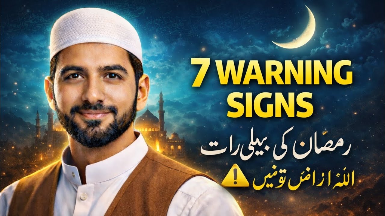 “Ramzan Ki Pehli Raat ⚠️ Kahin Allah Aapse Naraz To Nahi? | 7 Khatarnaak Nishaniyan”