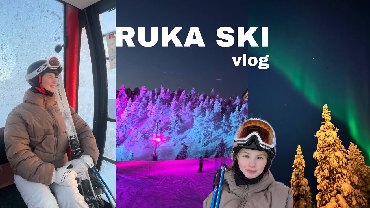 RUKA SKI VLOG | Skiing in Finland⛷️🇫🇮 | Лижі у Фінляндії ВЛОГ