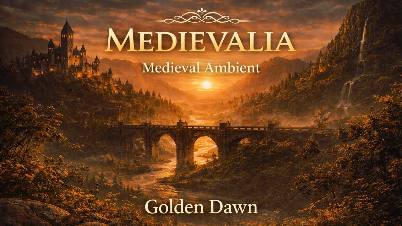 Medieval Dawn Ambience | Calm Fantasy Music (2 Hours) 