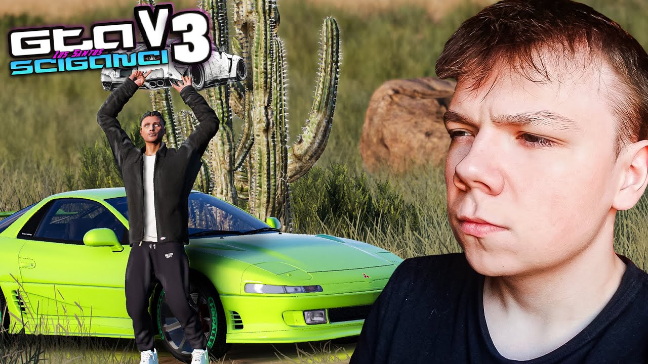 GTA V ŚCIGANCI 3 #8 WYGRAŁEM AUTO W LAS VENTURAS! 😈