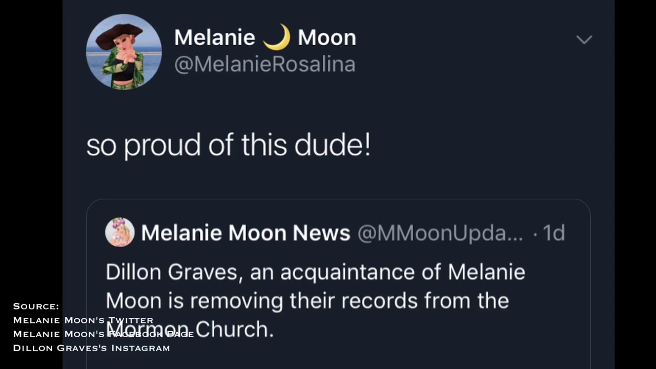 Melanie Moon on an Acquaintance's Removal of Records from LDS in Utah [July 24 2019]