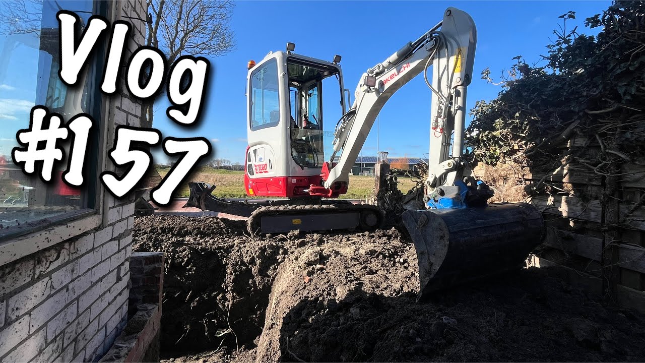 Dikke Kuubs Met De Takeuchi 320! #157