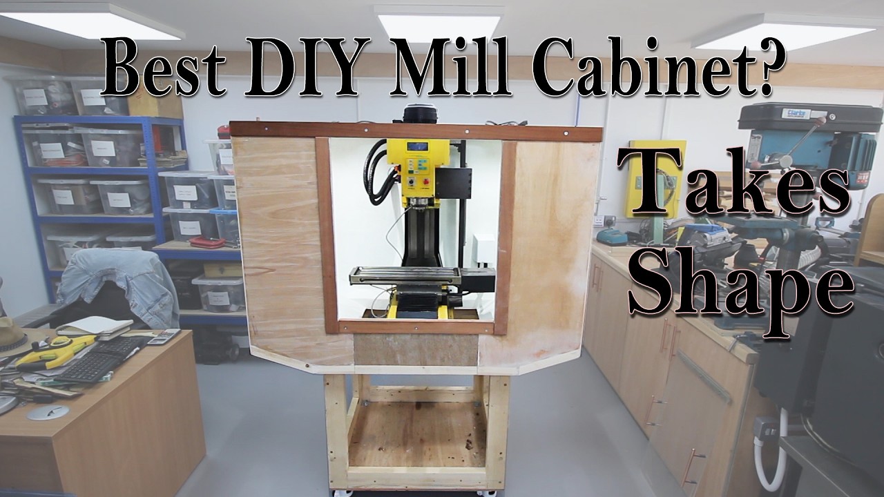 CNC mill cabinet build pt4