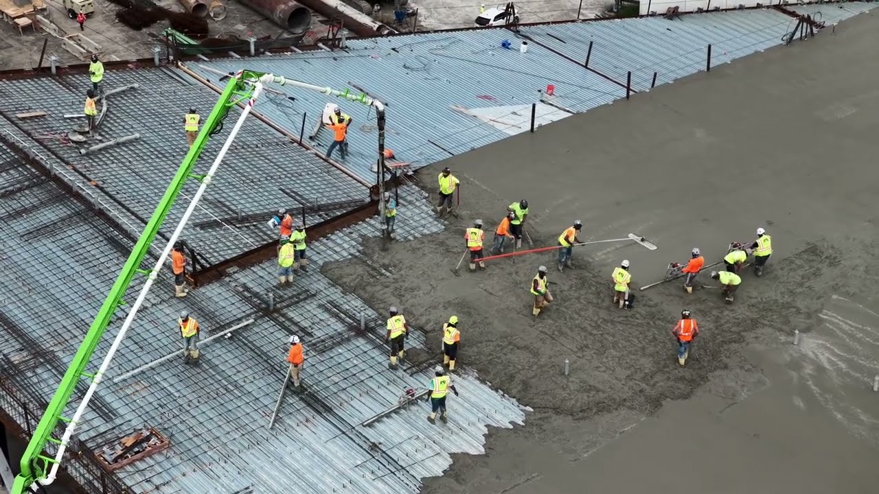 Bally&rsquo;s Chicago Casino | Massive Concrete Pour [Jun 2026]