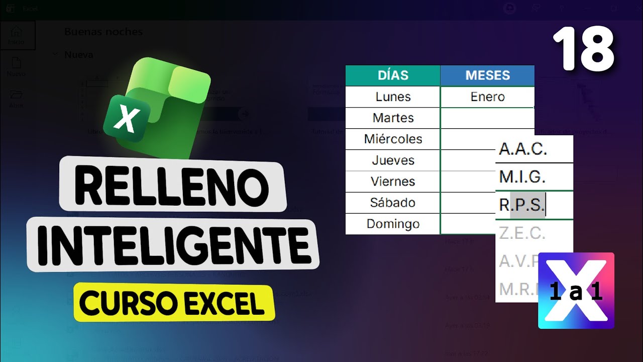 18 | Conoce el Autorrelleno, Relleno Rápido, Relleno Inteligente y MÁS - 👑Curso Premium 2026