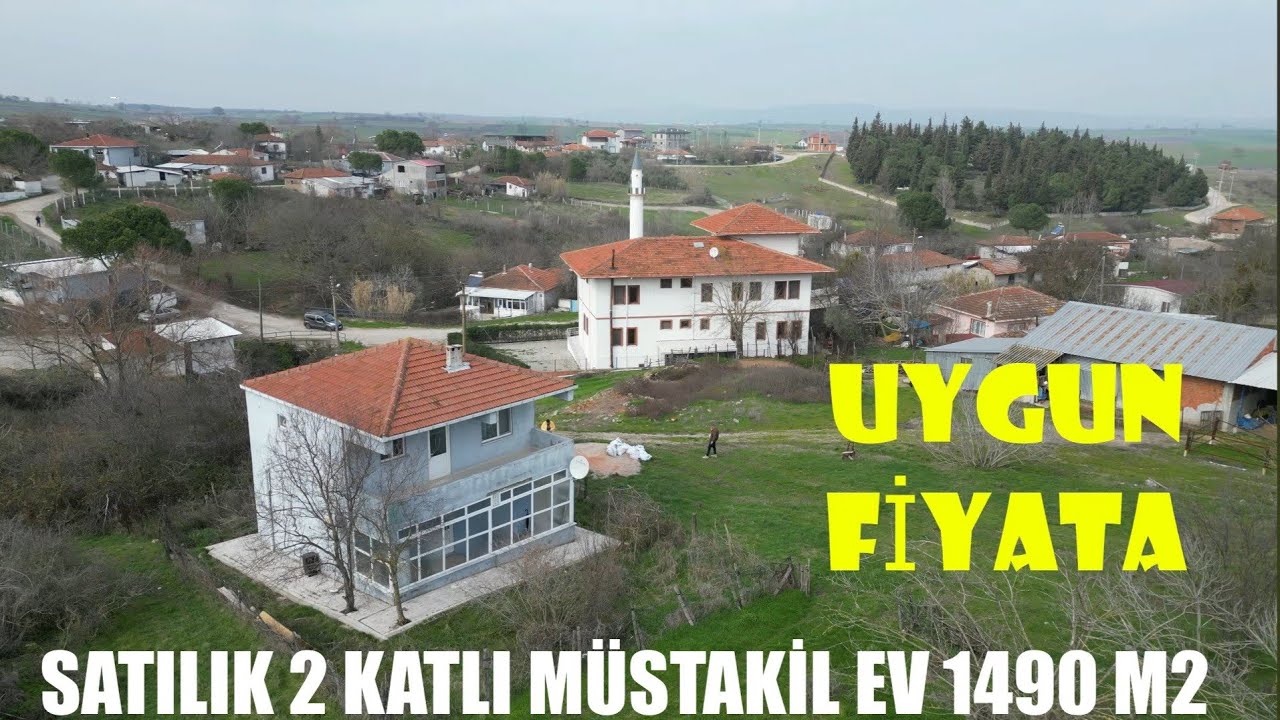 Gönen Satılık 2 katlı Bahçeli Müstakil Ev 1490 m2 Fiyat 3.150.000