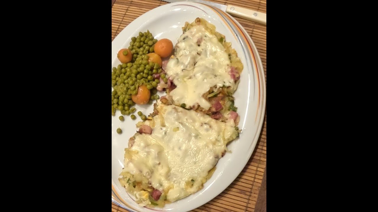 KuK195 - Schweizer Rösti mit Lauch, Speck und Käse