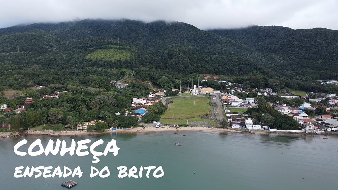 Enseada de Brito / Palhoça SC / Vista aérea de Palhoça
