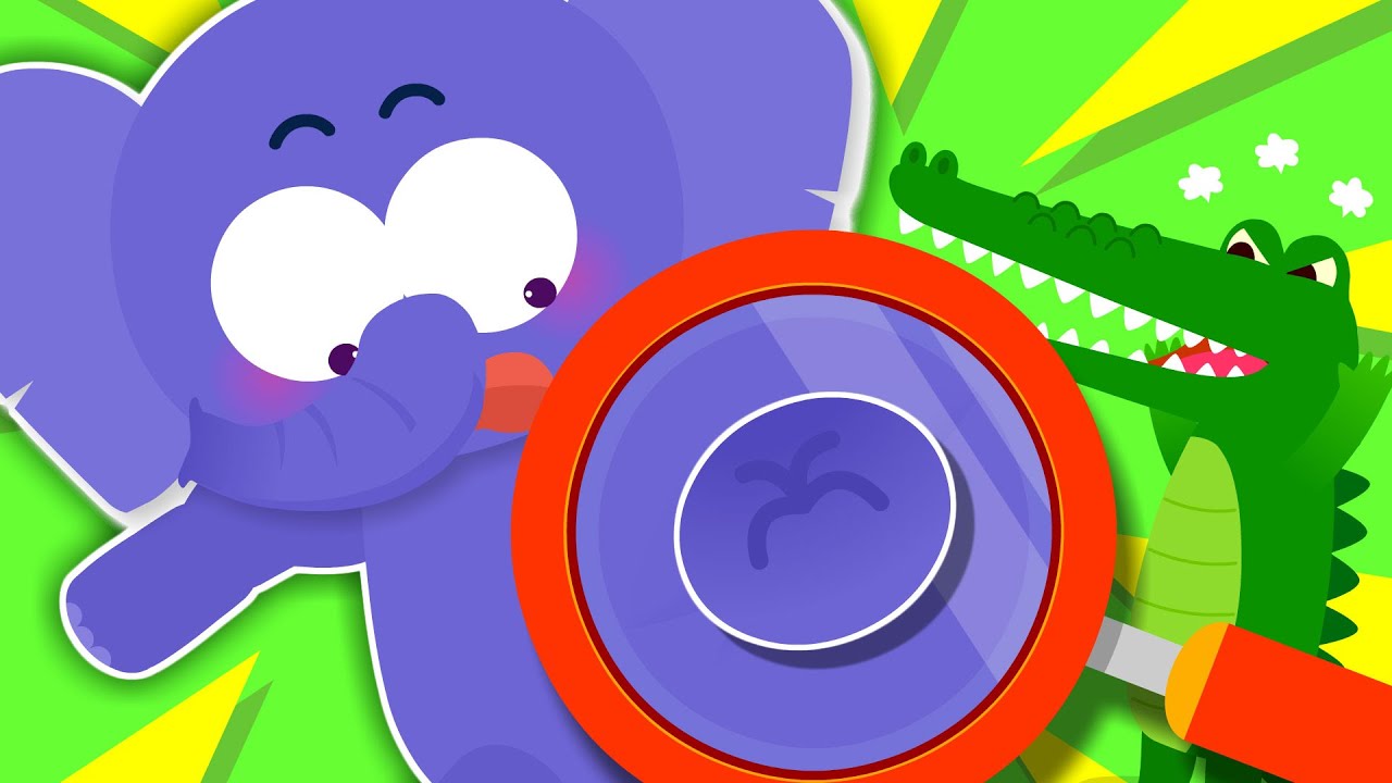 ⚡️🐘 Elephant&rsquo;s Belly Button | |Funny Animal Song for Kids | Nursery Rhymes & Kids Songs