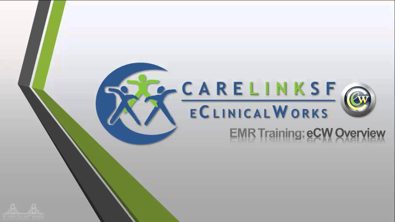 EMR Training: eCW Overview