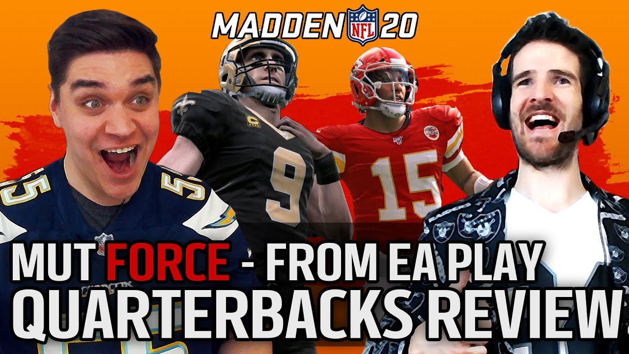 Madden 20 Quarterbacks Review | EA Play with Director & Trumpetmonkey
