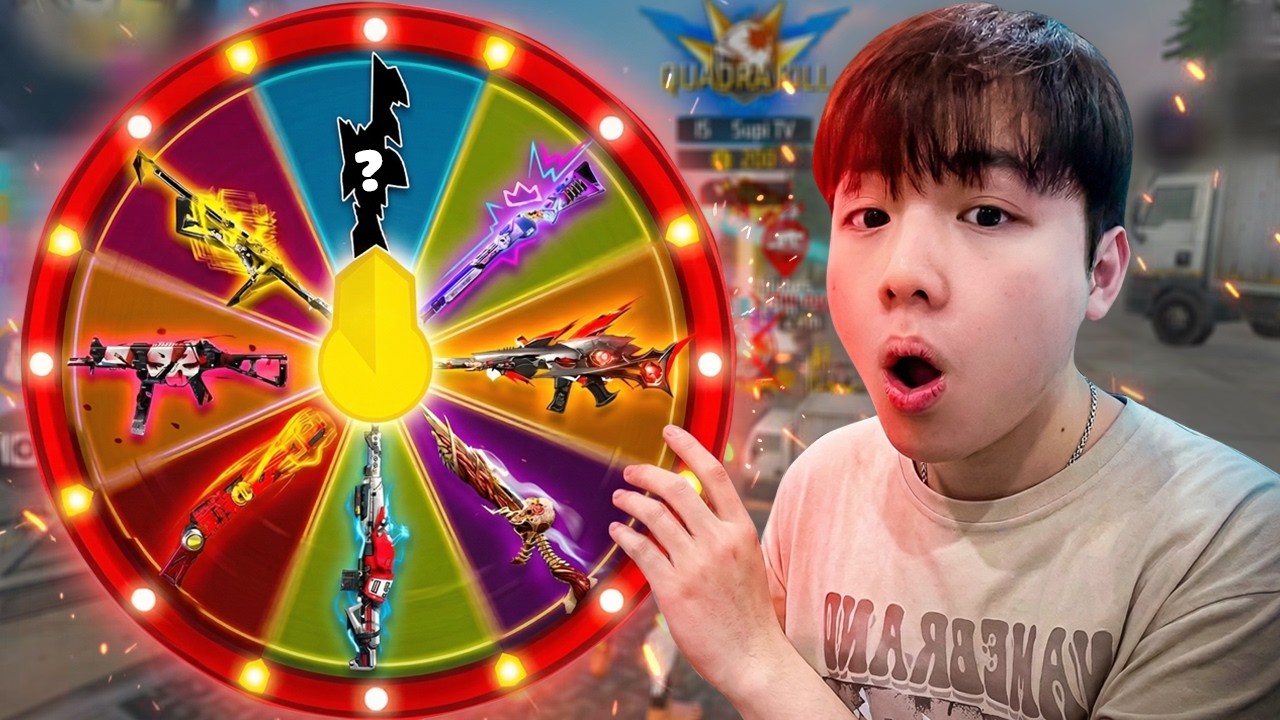 Supi Random Vòng Quay Súng Và Skin Để Sử Dụng Leo Thách Đấu Tử Chiến