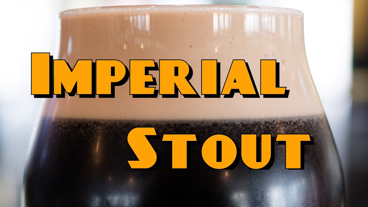 Award Winning Imperial Stout All-Grain Recipe