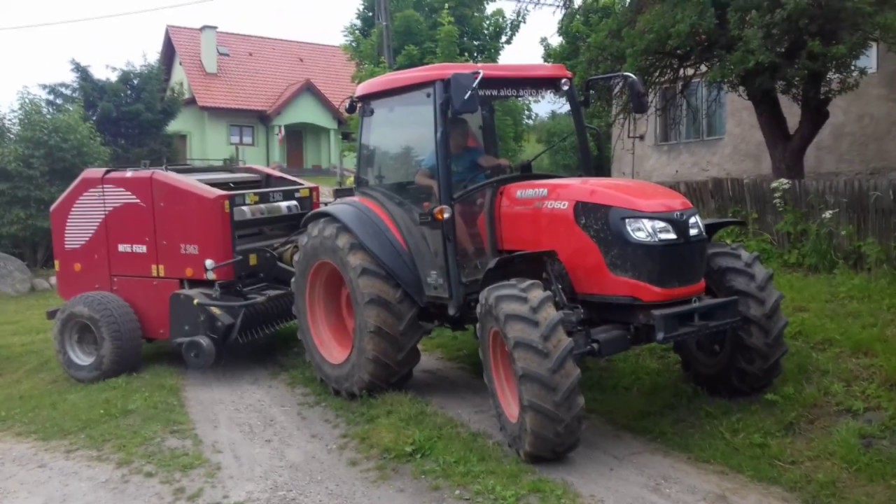 Sianokosy na pełnej 2017 ☆ KUBOTA M7060 & URSUS C330 || MafiaBukwałd Team