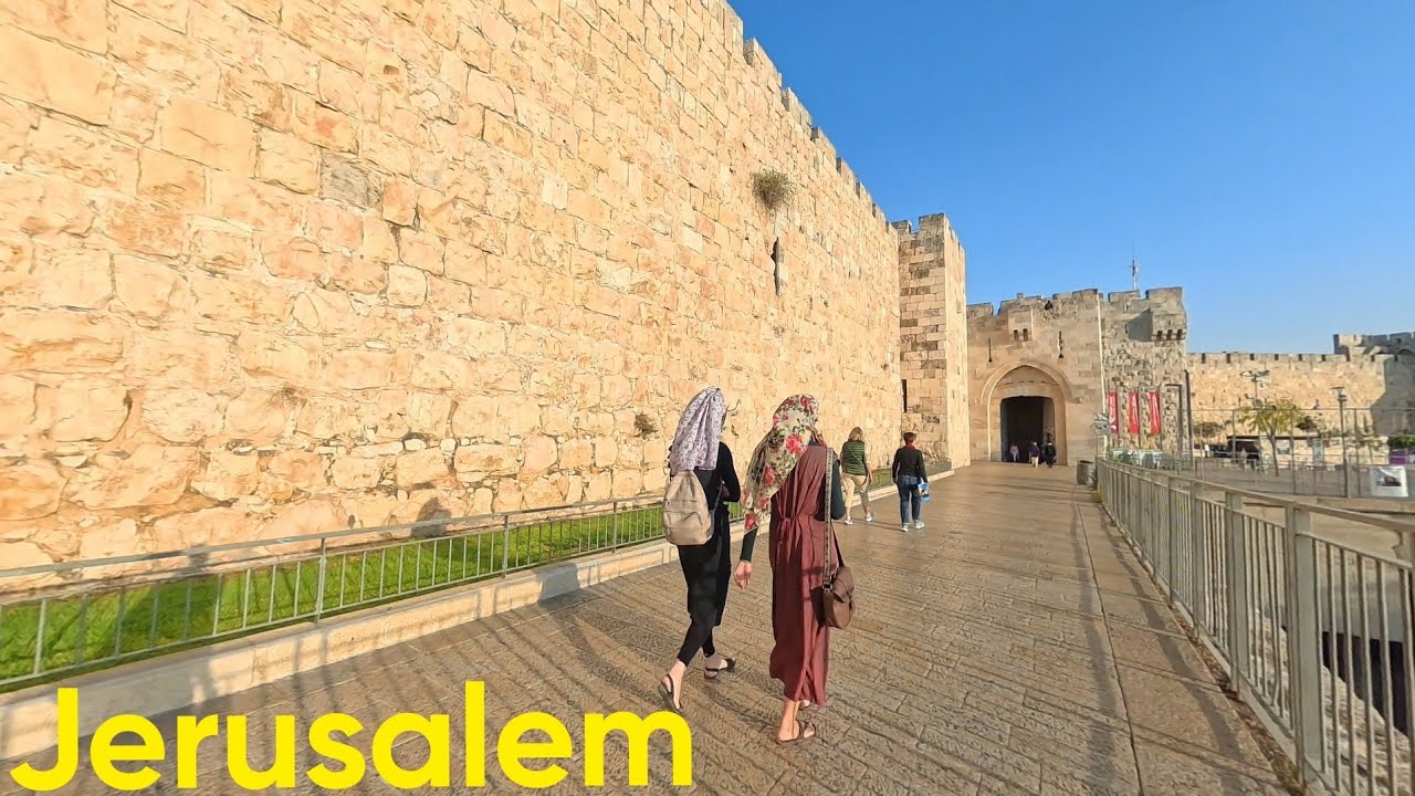 🇮🇱 A Walk Through Jerusalem Wallside A Living Bible Testimony