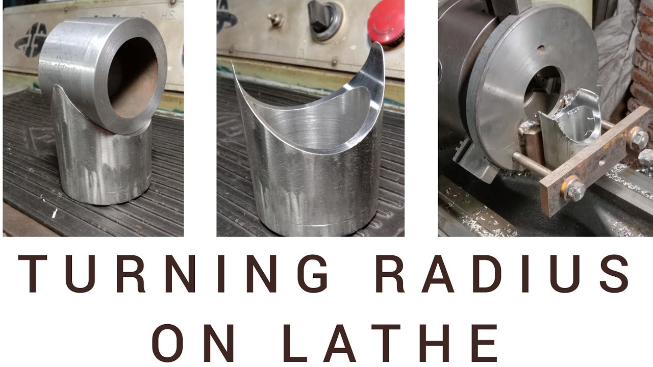 CUTTING RADIUS ON LATHE MACHINE WITH SPECIAL TOOL