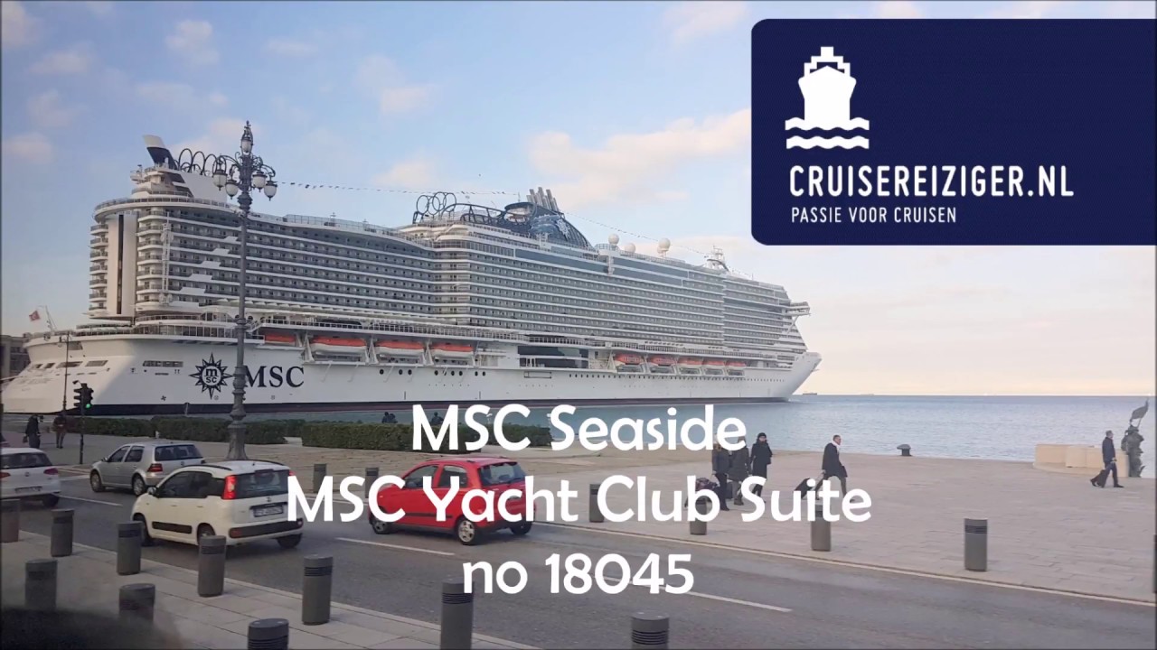 MSC Seaside MSC Yachtclub Deluxe Suite no 18045
