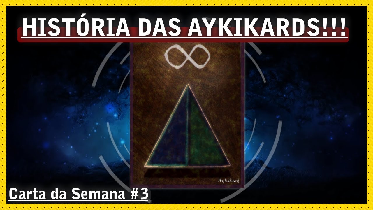 História das Aykikards! - Linha do Tempo - Carta da Semana #3 | Jogo de Cartas | Joia do Tempo