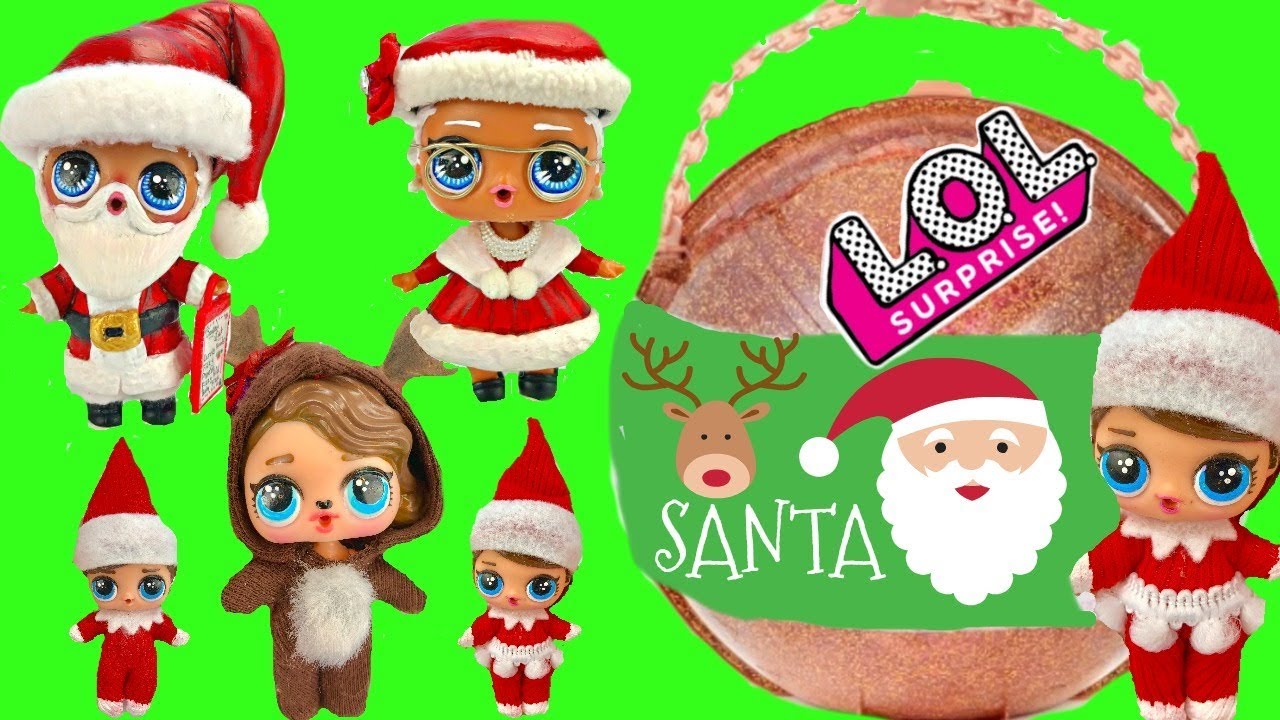 Custom Santa Claus Elf on the Shelf Mrs Claus