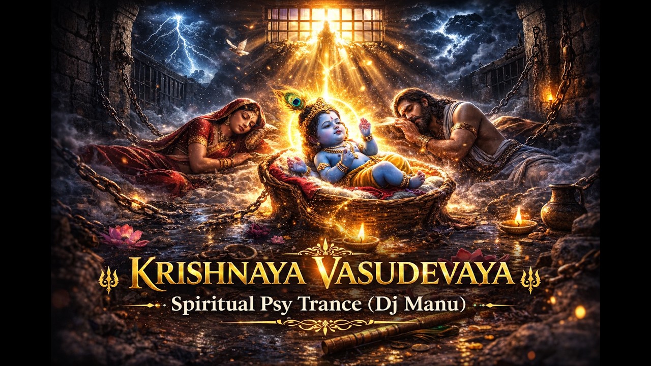 Krishnaya Vasudevaya   Spiritual Psy Trance (Dj Manu)