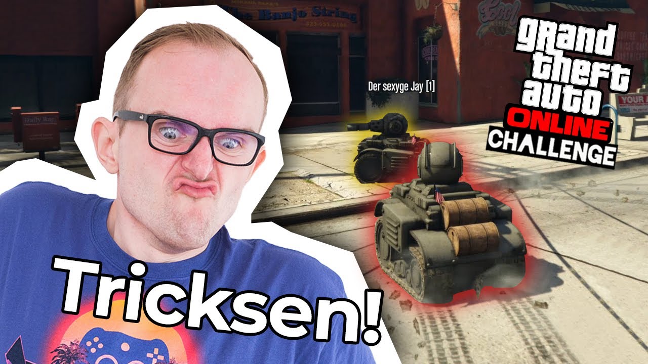 FLINKE FLUCHT und VERFOLGUNG | GTA Challenge Panzerfangen