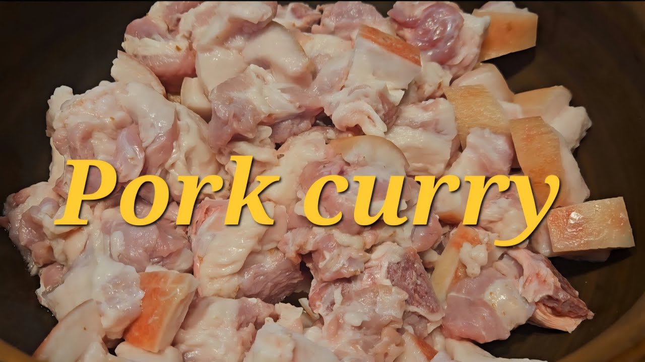 Coorg style Pork  curry 🍛 😋 