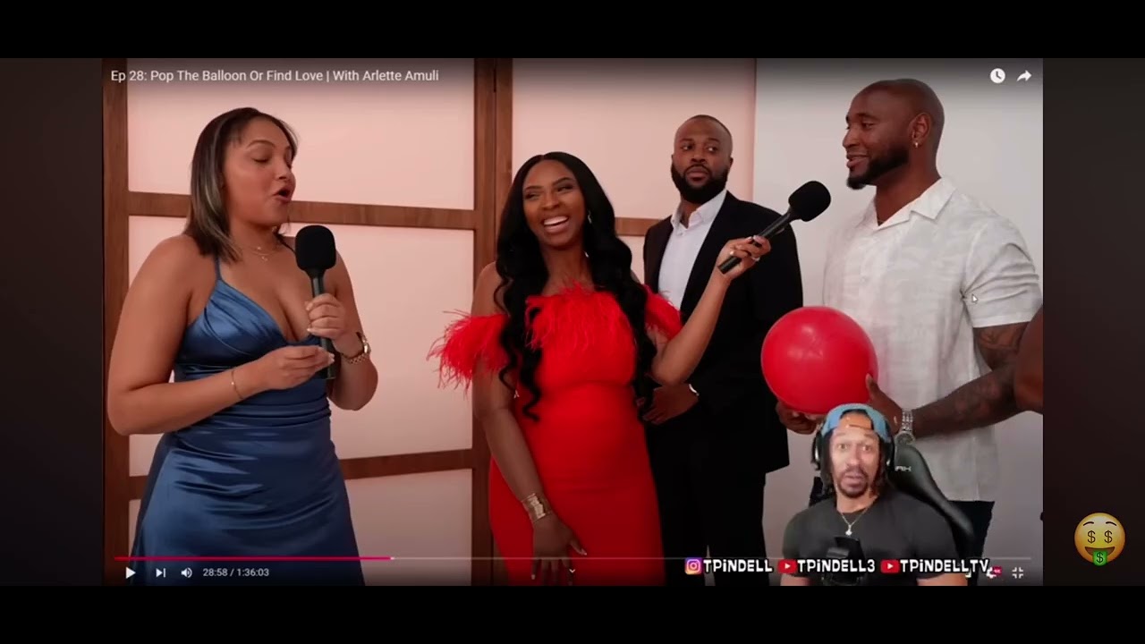 Pop the balloon or find love! @tpindell3  @TpindellTV she was all in