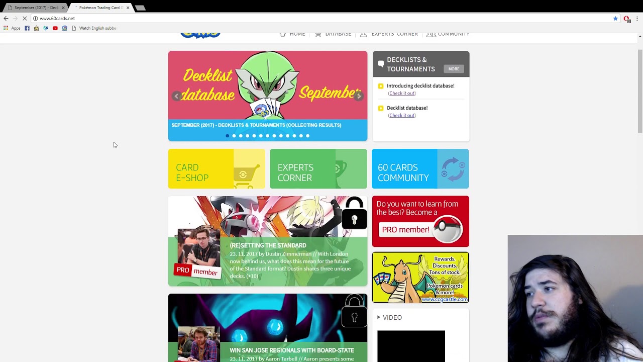 60cards Decklist Database! Check it out!