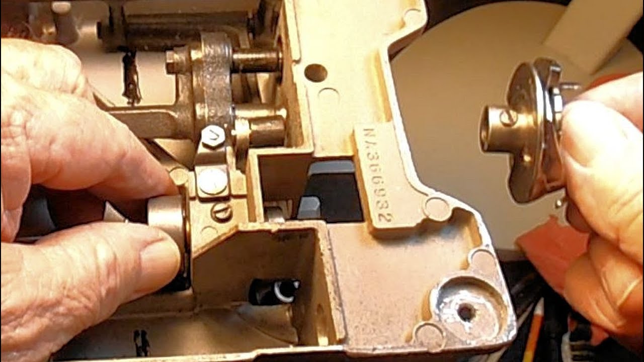 Remove and Replace the Hook on a Singer Model 301A