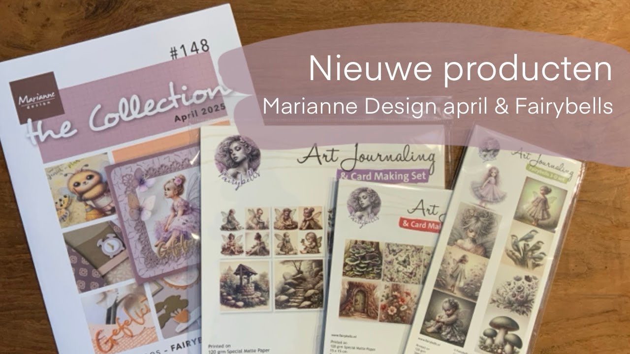 Nieuwe producten Marianne Design april 2025 & Fairybells